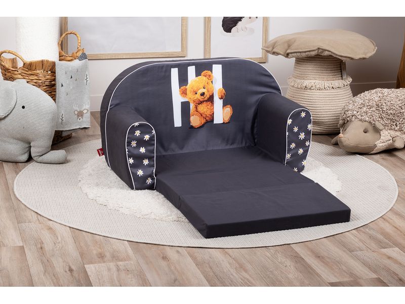 Knorrtoys Kindersofa «Lucky bear» Ausklappbares Kindersofa