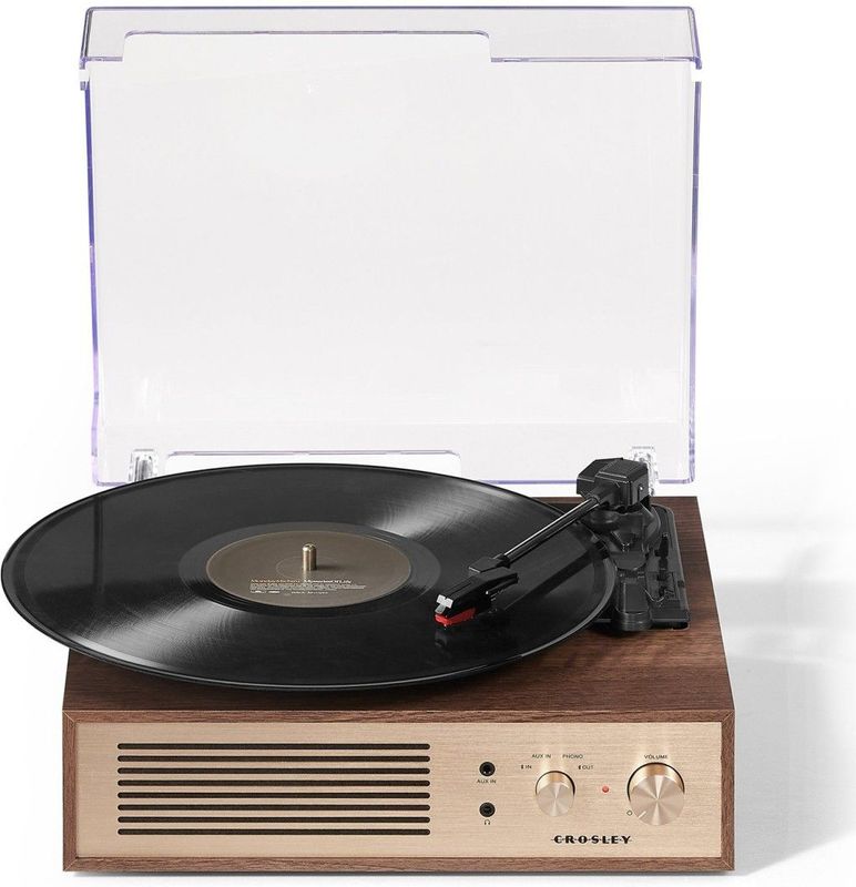 Crosley Miles Turntable Walnut