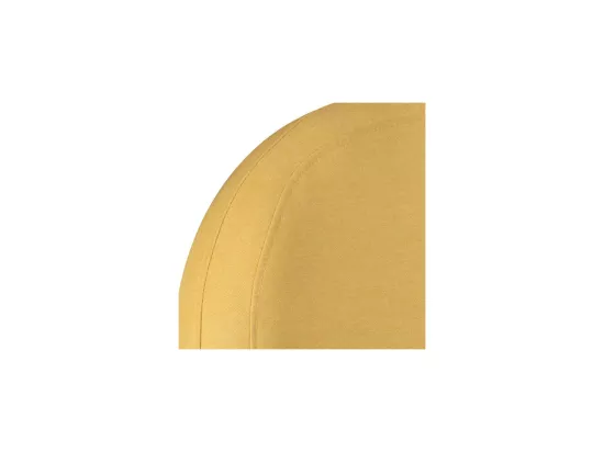 Fauteuil crapaud Tissu jaune moutarde - BANGKOK