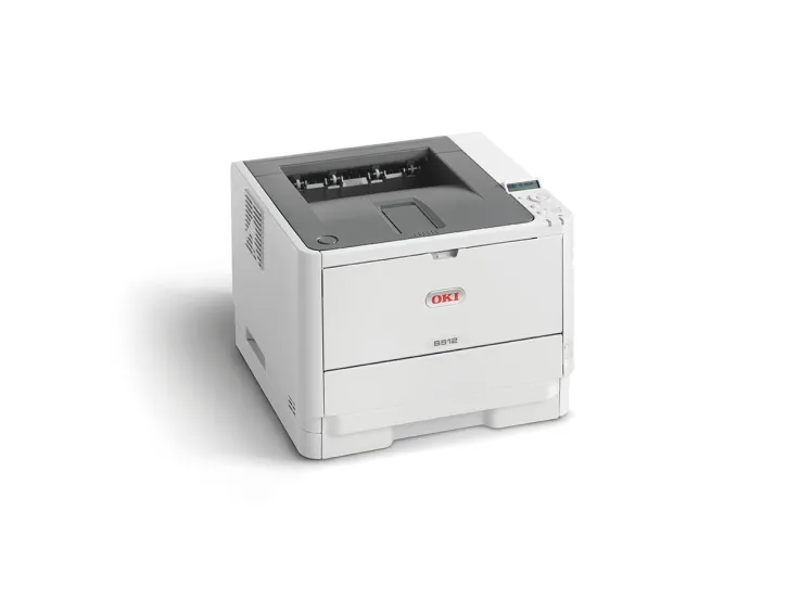 OKI B512dn - Printer - S/H - Duplex - LED - A4/Legal - 1200 x 1200 dpi - op til 45 spm - kapacitet: 630 ark - USB 2.0, Gigabit LAN
