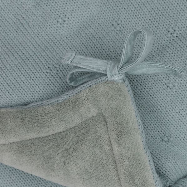 Jollein Cosy Knit Boxbumper - 180 x 30 cm - Sea Green