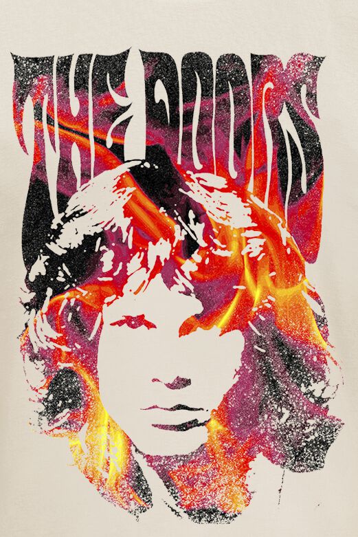 Jim Face Fire | The Doors T-Shirt Manches courtes