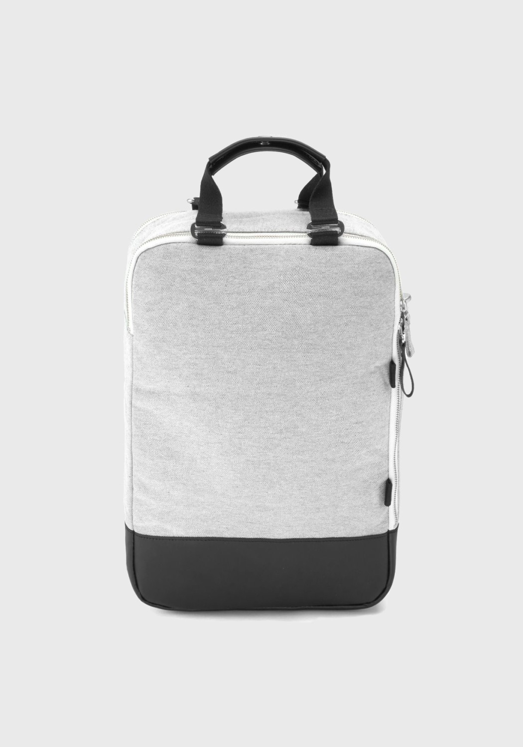 Qwstion Rucksack Daypack Raw Blend Leather Canvas