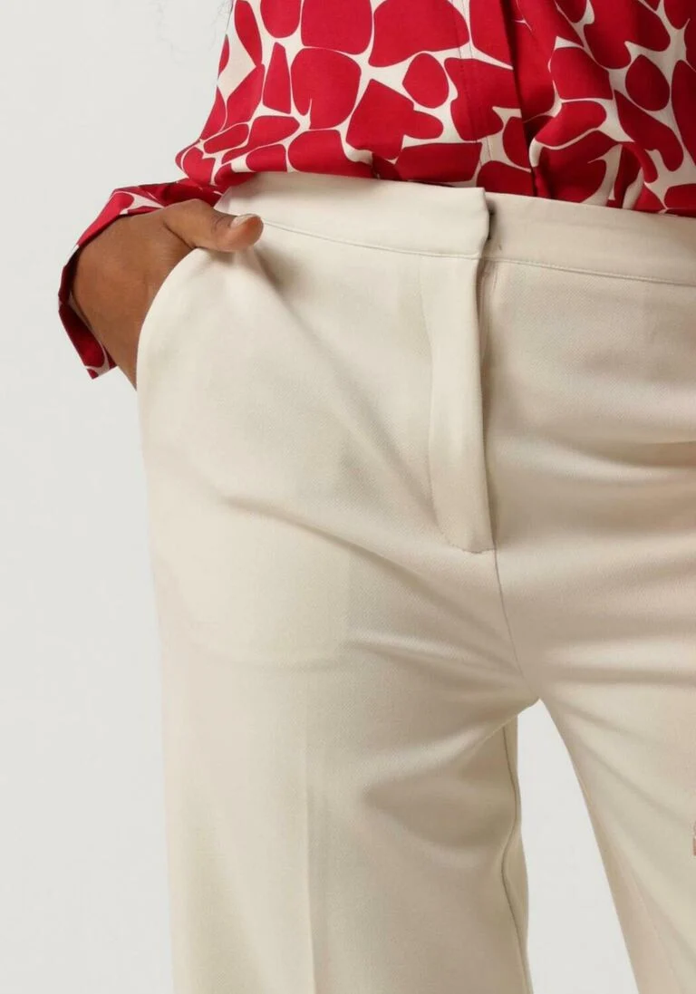 ANOTHER LABEL gebroken wit another label pantalon moore pants