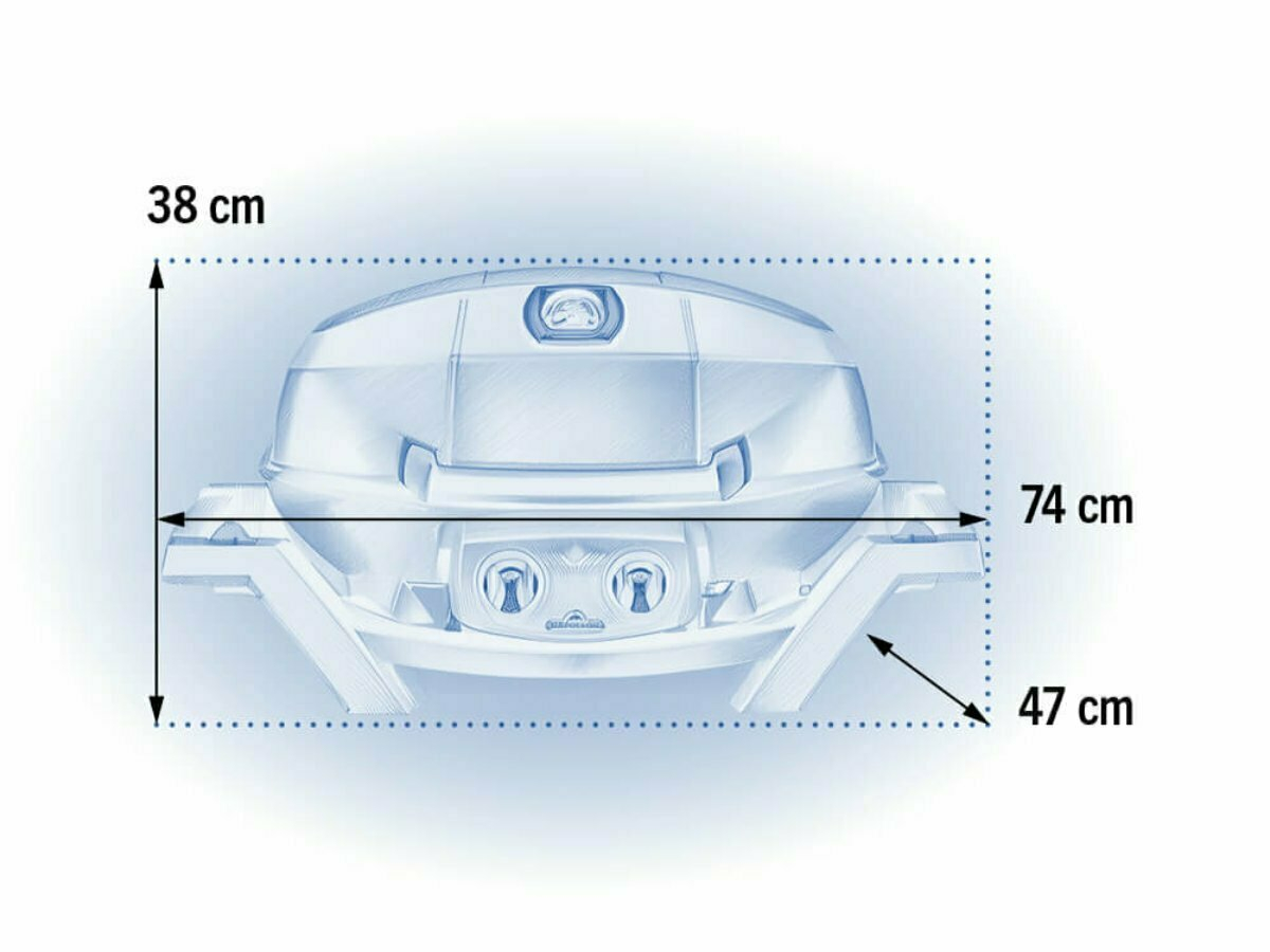 Napoleon TravelQ PRO285 gasbarbecue - Compleet