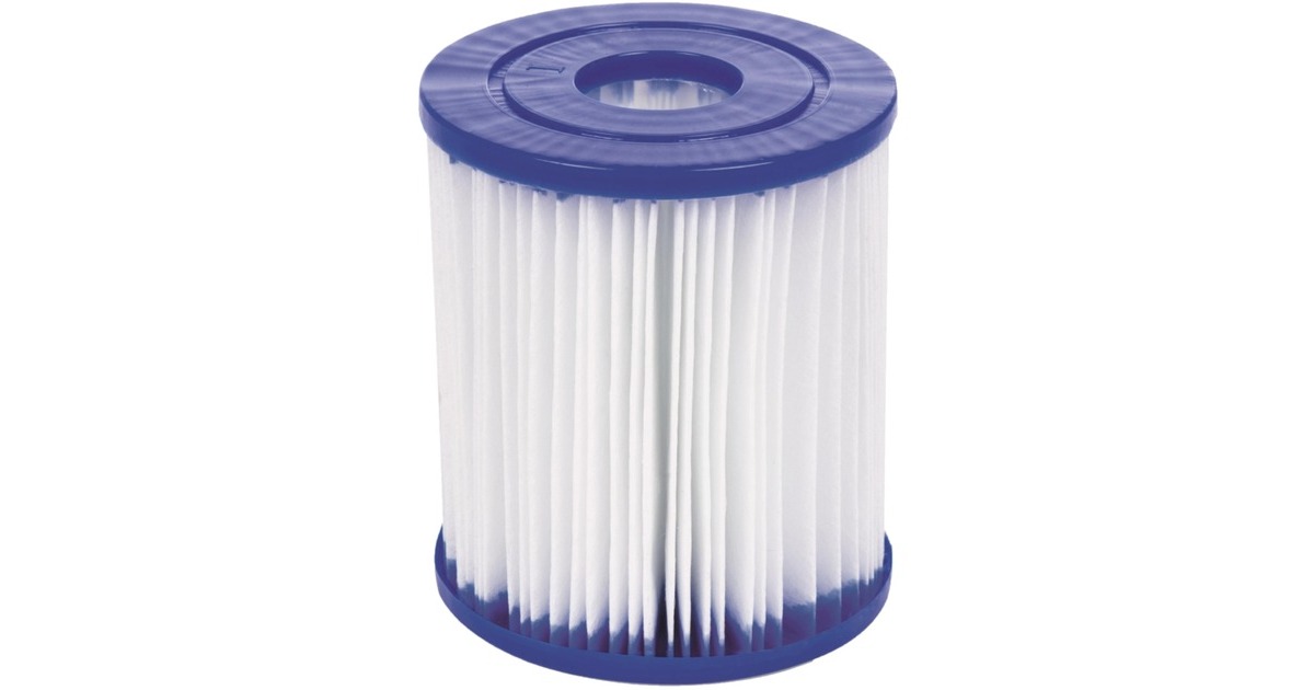 BestwayZwembad fast set rond 305  (Blauw/lichtblauw, Incl. Filterpomp (220-240V))