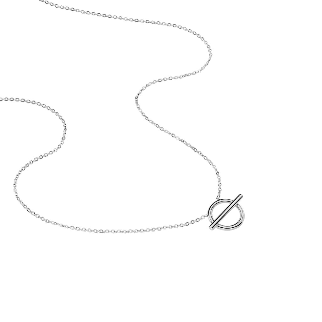 Collier Marie-capucine Argent Blanc