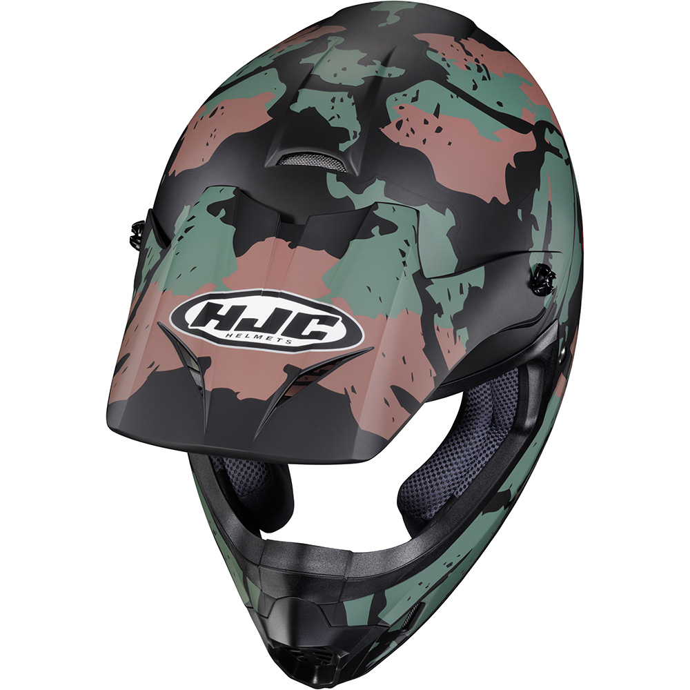 HJC - Casque CS-MX II Ferian MC4SF / Camouflage Vert / Marron / Noir