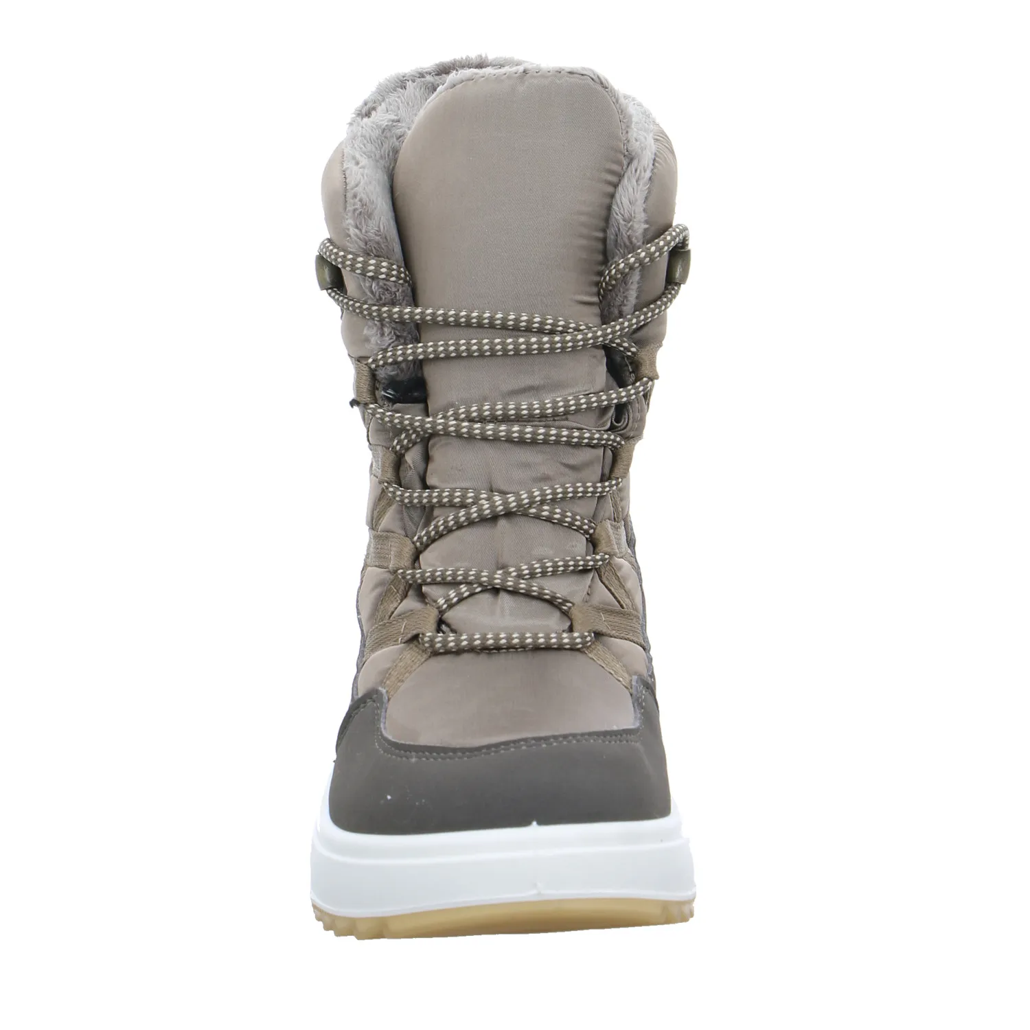 Snowboot Taupe Textil  mit Sympatex 100% Wasserdicht