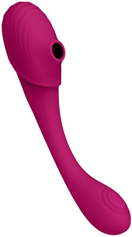VIVE by Shots - Mirai - Double Ended Pulse Wave Air Wave Bendable Vibrator