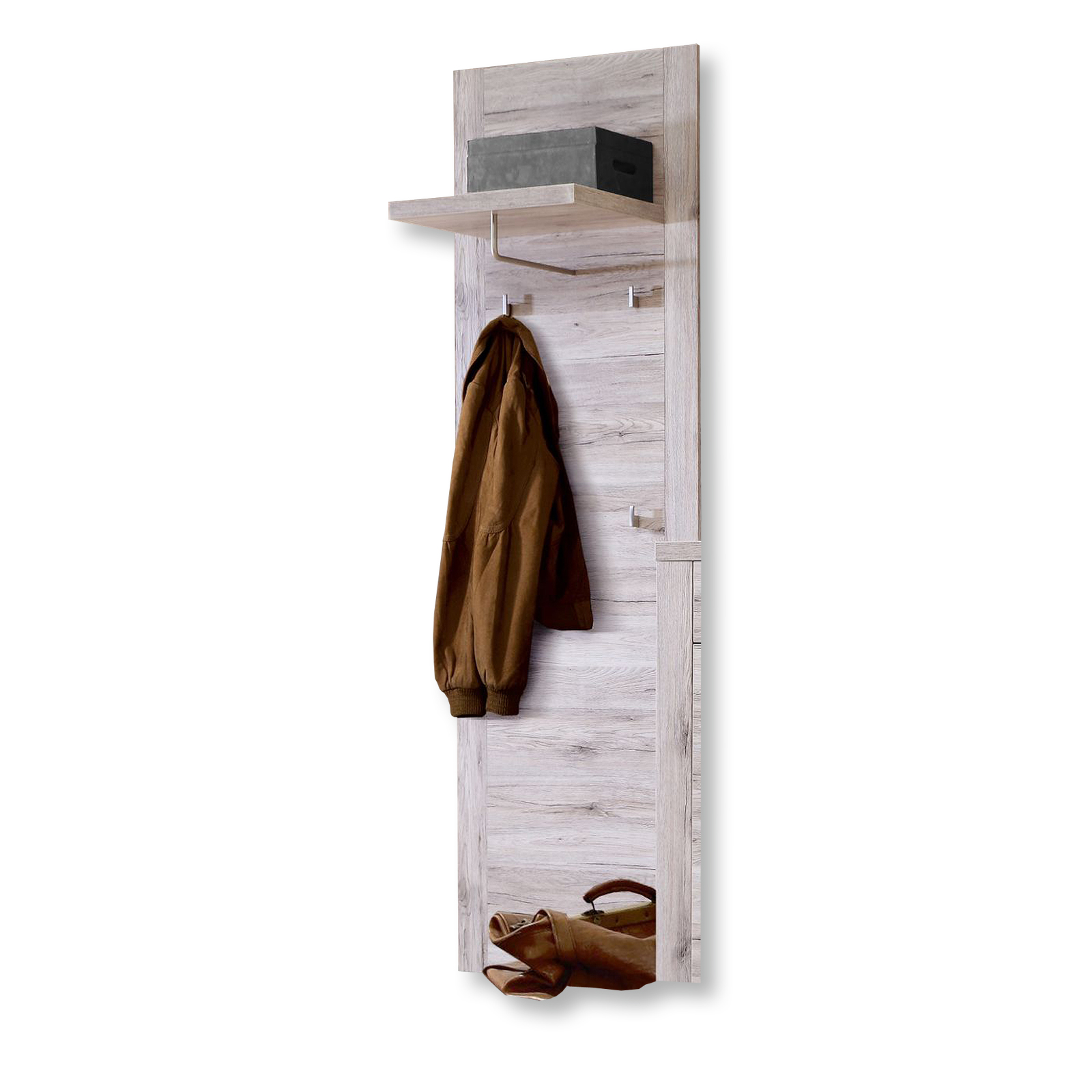 Garderobenpaneel - Sandeiche - 62 cm breit
