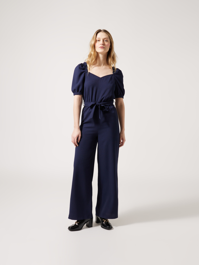 Combinaison pantalon ceinturée