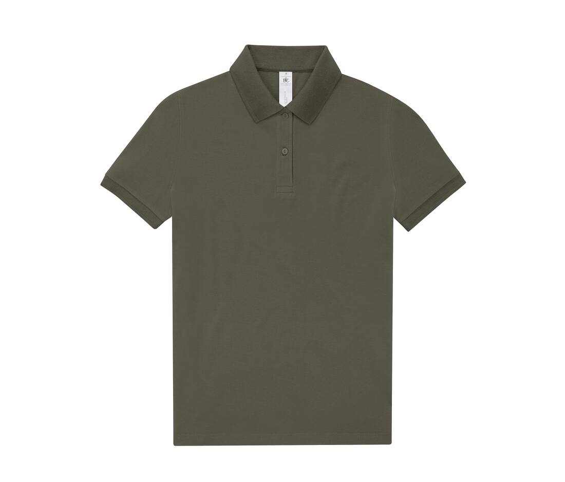 B&C BCW463 - Polo Femme Élégant en Coton Prérétréci