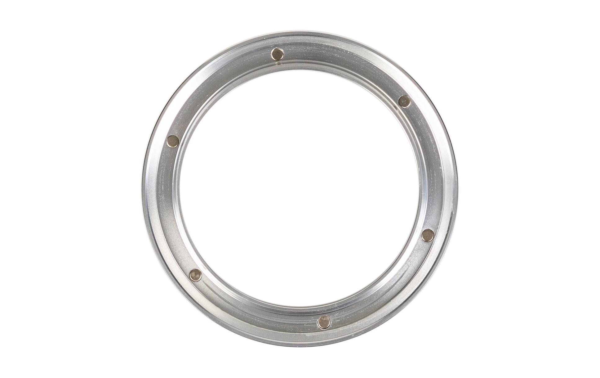 Dosiertrichter 58 mm, AluminiumFülltrichter verhindert Kaffeepulververlust beim Mahlen