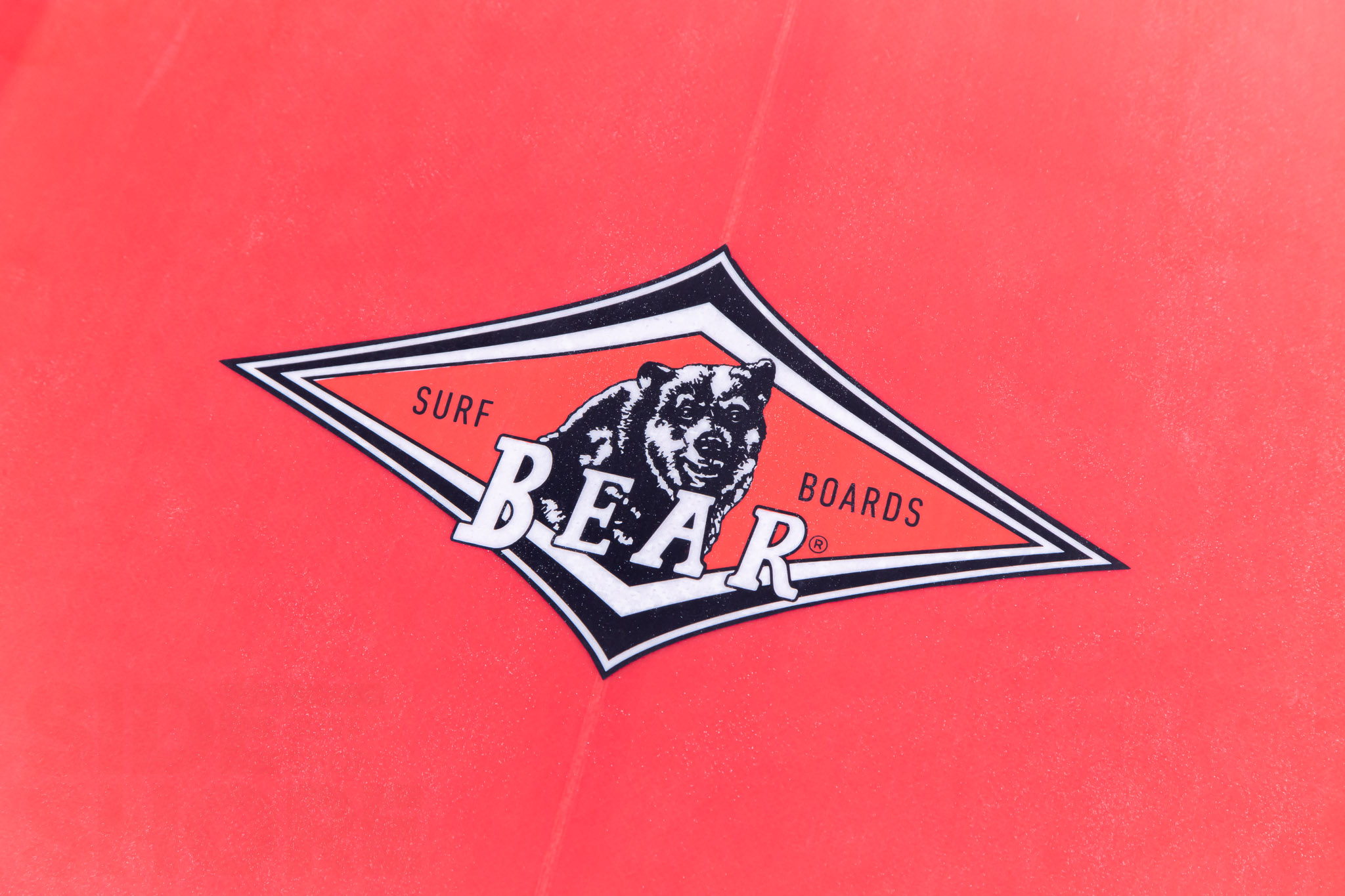 Bear Surfboards Wombat - Tint Red - 7'0 x 22 1/2