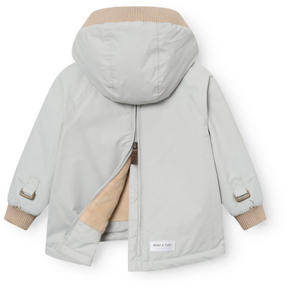 Køb Mini A ture Puritan Grey Matbabywen Fleece Lined Winter Anorak. GRS