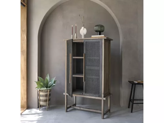 Armoire en bois bois recyclé
