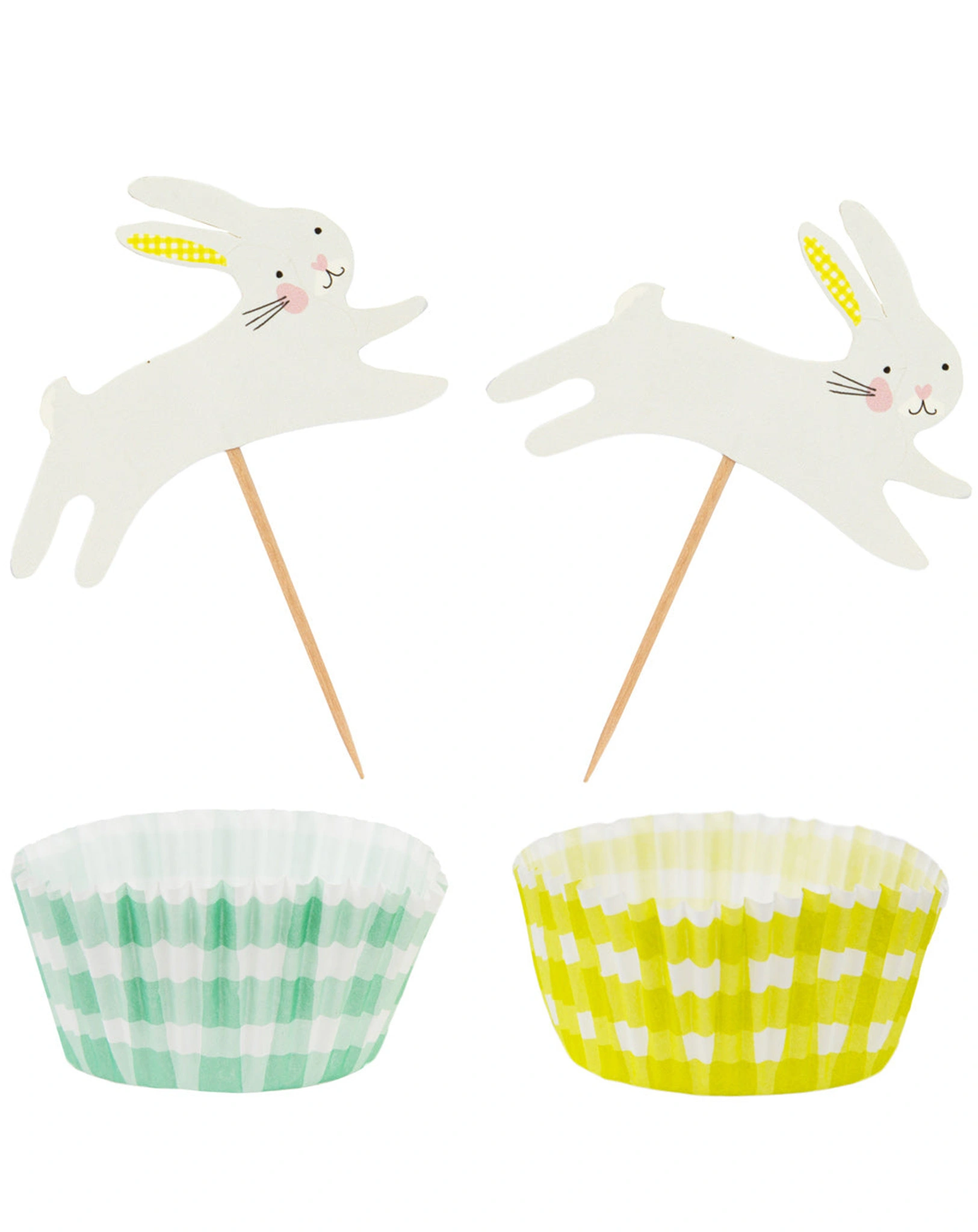 Cupcake-Set SPRING BUNNY 48teilig