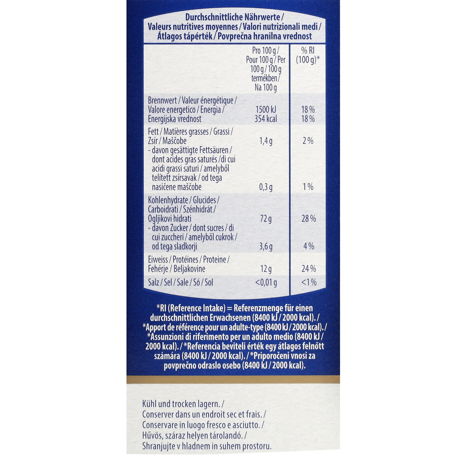 CUCINA NOBILE Lasagneblätter, Natur 500 g