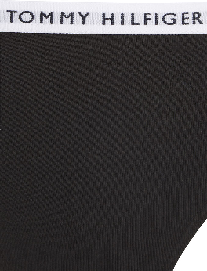 Tommy Hilfiger 3P THONG Black/black/black