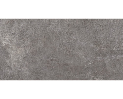 Porseleinen steengoed wand- en vloertegel Arrow antraciet 31 x 62 cm
