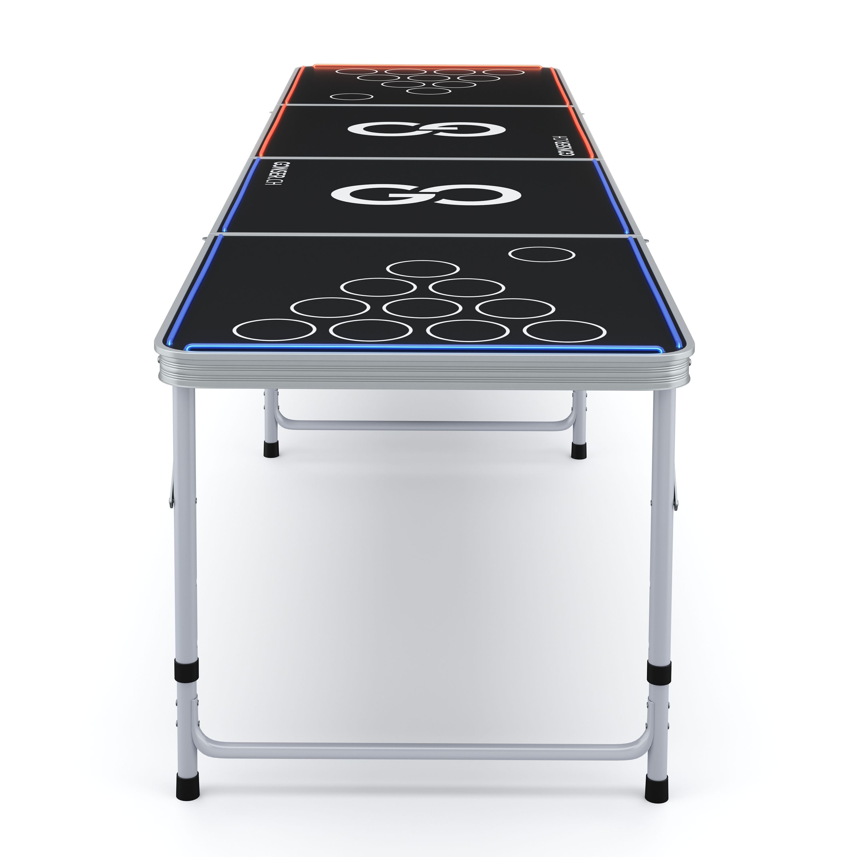 LED Beer-Pong Tisch 240 x 60 cm