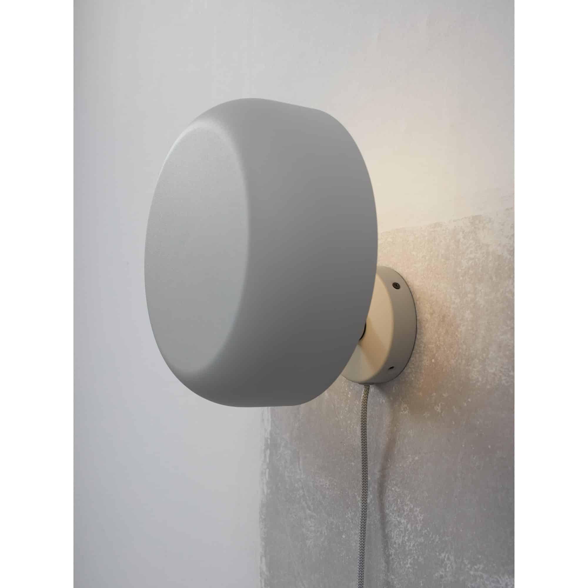 it's about RoMi Wandlamp Porto - Grijs - Ã25cm