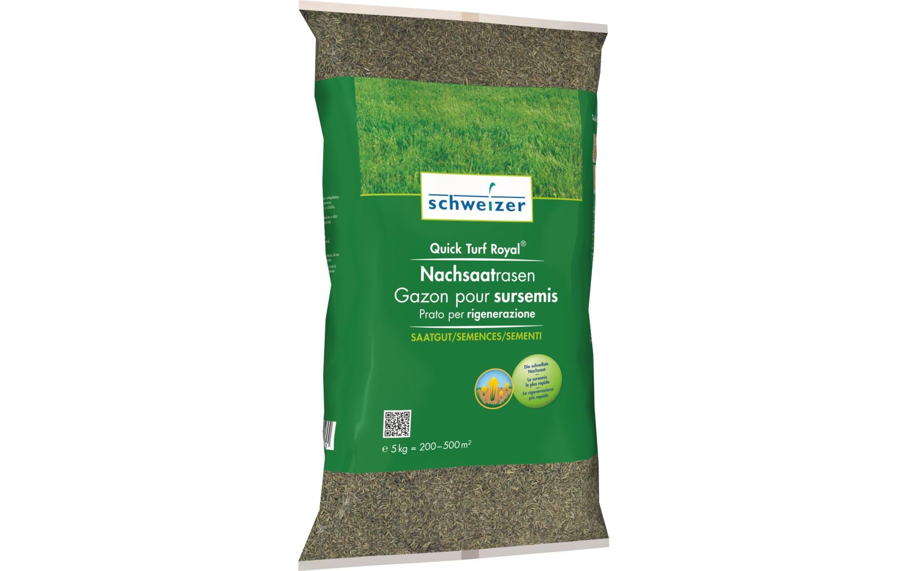 Nachsaat-Rasen Quick Turf Royal, 5 kgNachsaatrasen