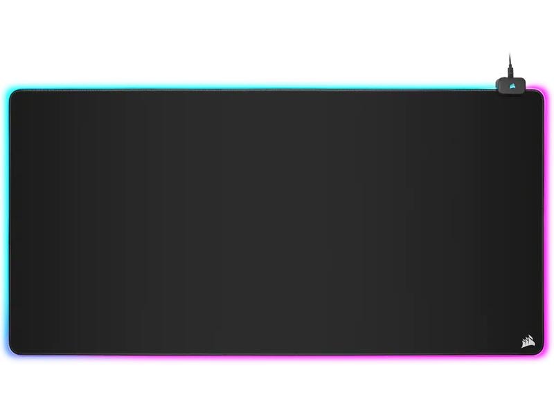 Corsair Gaming-Mausmatte MM700 RGB Extended 3XL iCUE Schwar Mausmatte mit RGB-Beleuchtung