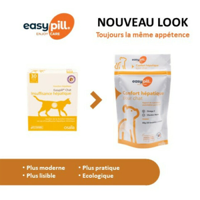 Easypill Confort Hépatique pour chat