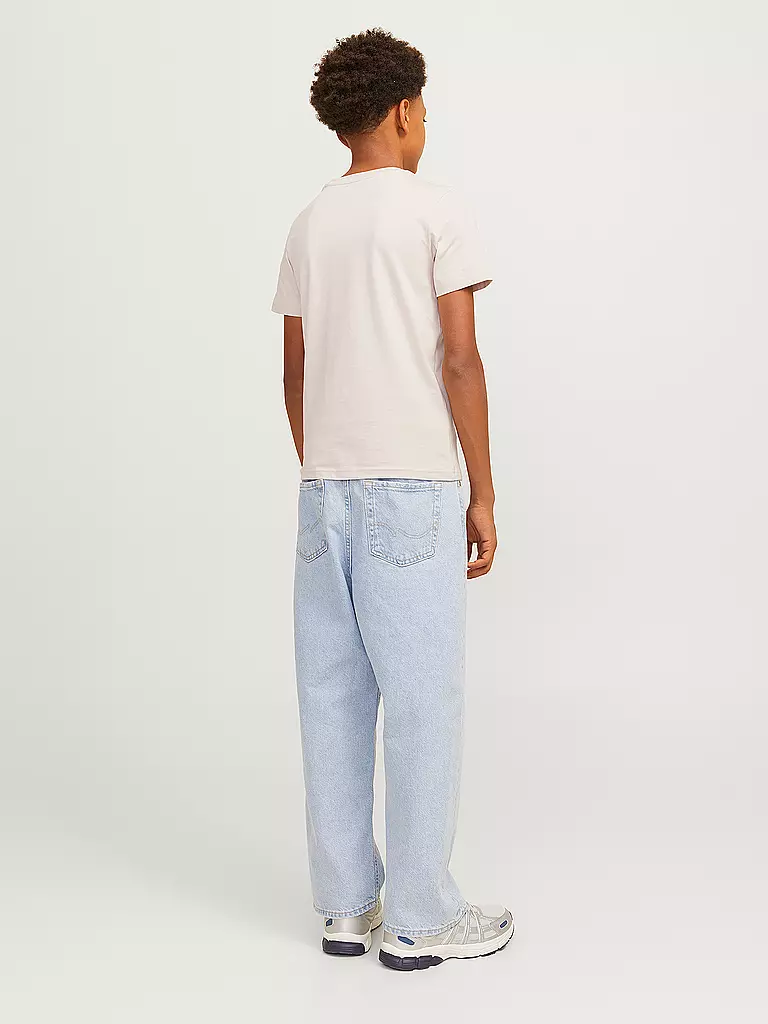 JACK & JONES Jungen T-Shirt JJHAKKAI beige