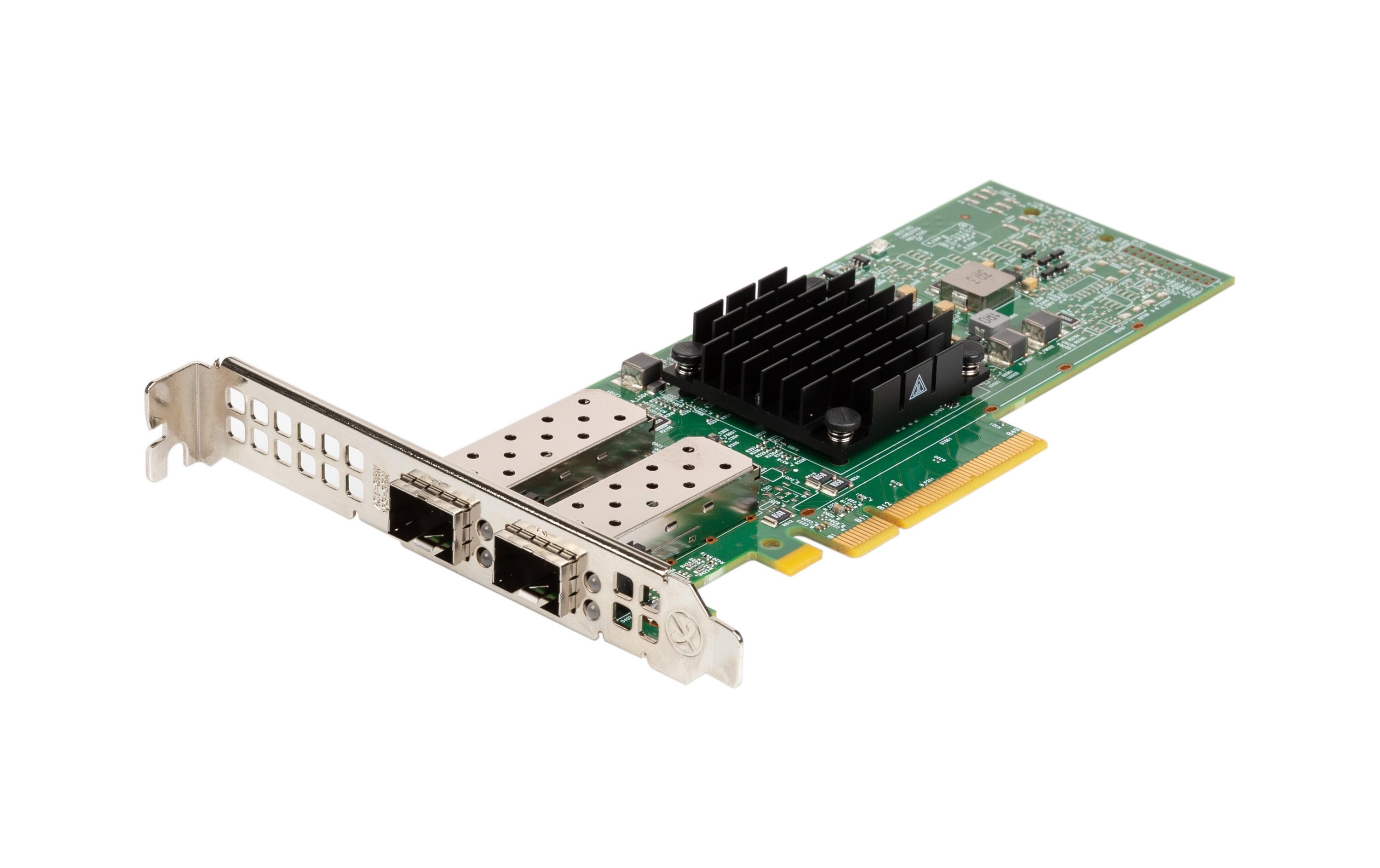 SFP+ Netzwerkkarte 540-BBUN 10GbE PCI-Express x8<br>Broadcom 57412 Dual Port 10Gb, SFP+, PCIe Adapter, Full Height