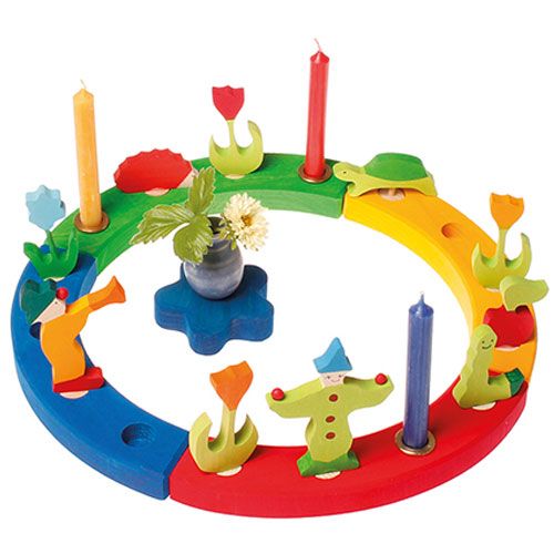 Grimm's decoratie figuur- gele tulp