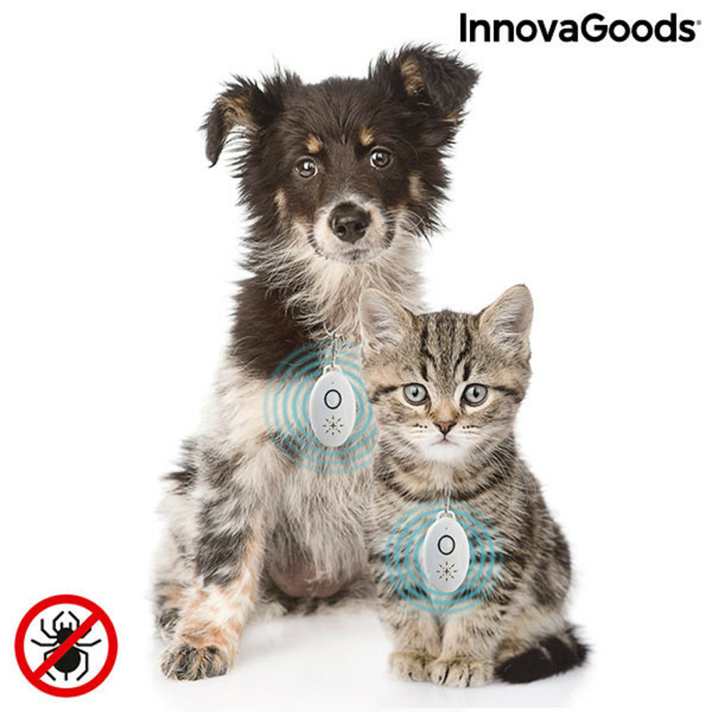 Répulsif anti-nuisible à ultrasons rechargeables pour les animaux de compagnie petrep