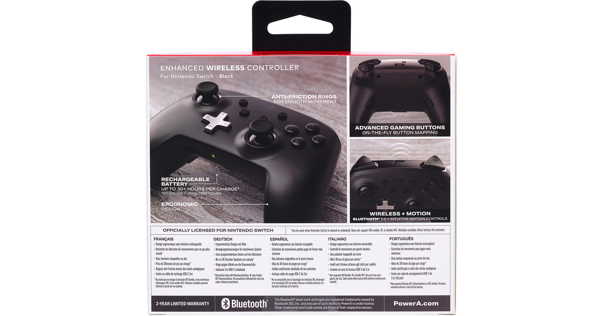 PowerASwitch WS Controller Black  (Zwart)