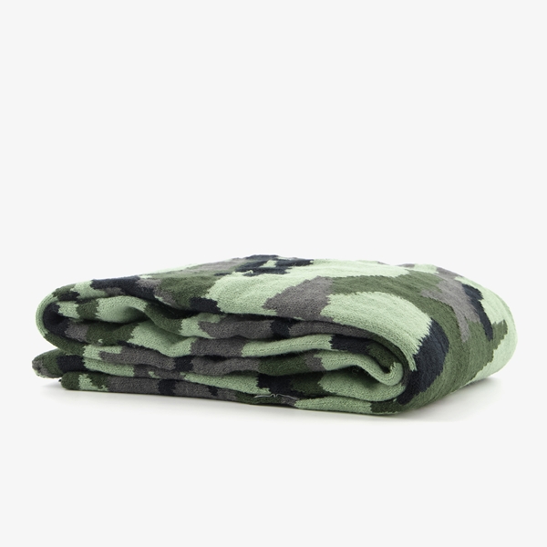 Jongens sjaal met camouflage print