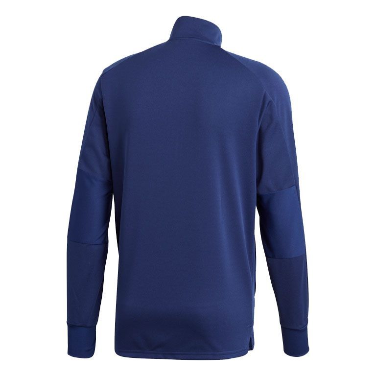 adidas Maillot d'Entraînement Fermeture Éclair 1/4 Condivo 18 - Bleu Marine/Blanc Enfant
