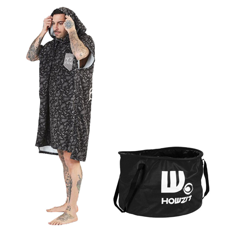 PACK PONCHO AFTER ESSENTIALS MUSIC SERIES SUICIDAL + BUCKET HOWZIT