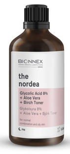 Bionnex Nordea Serum Glycol 8%   Aloe Vera   Birch Toner 100ML
