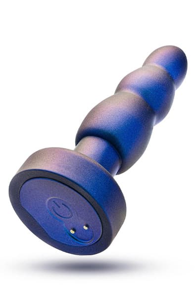 Anal Adventures Matrix Kinetik Plug Space Age Blue Analplugg med vibrator