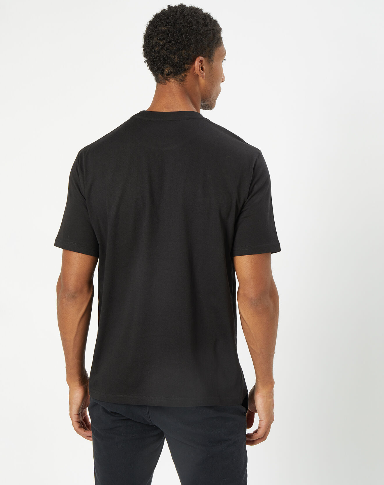 Marc O'Polo T-Shirt col rond logo poitrine noir