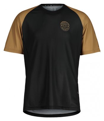 Maillot Manches Courtes Maloja StachelbeereM. Noir