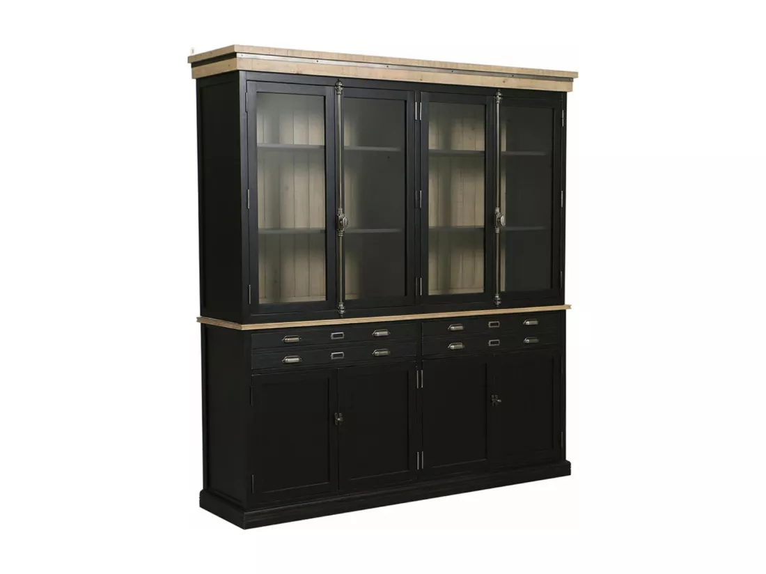 Buffet Bois-MDF Noir - Magellan Interior's