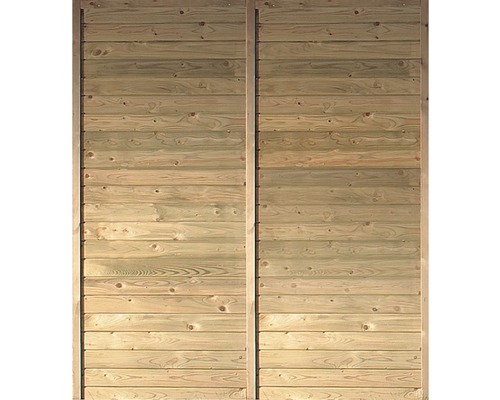 Zijpaneel Karibu 180 x 200 cm, drukgeïmpregneerd