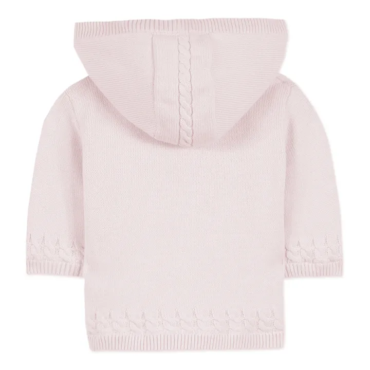Tartine et Chocolat Veste en Maille | Rose pâle
