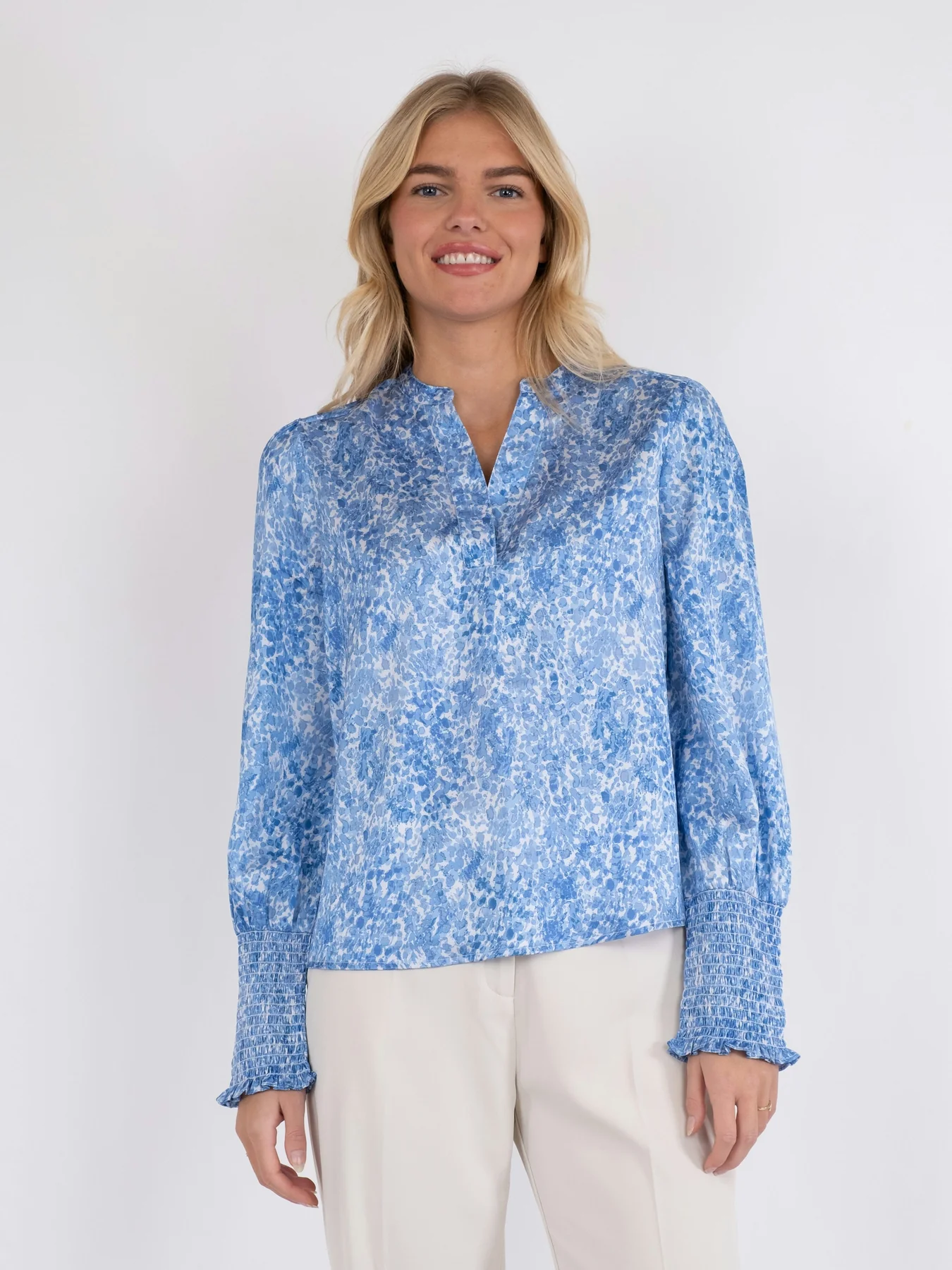 Neo Noir Landa Blooming Dot Blouse