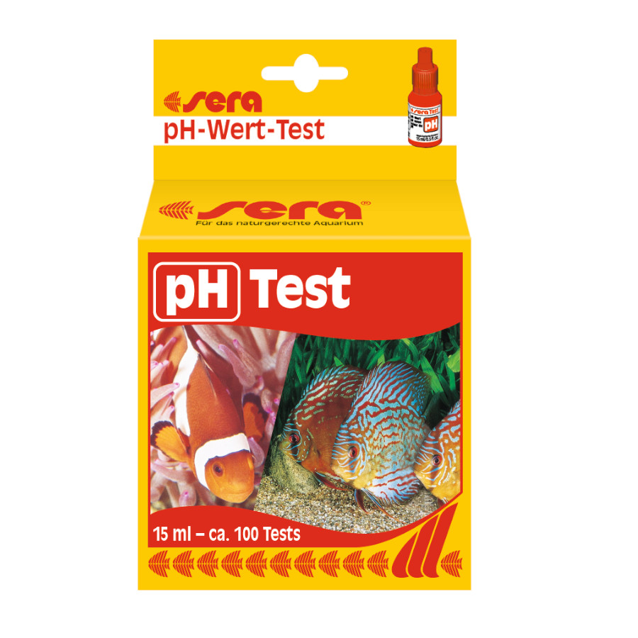 Teste de pH do soro para aquários