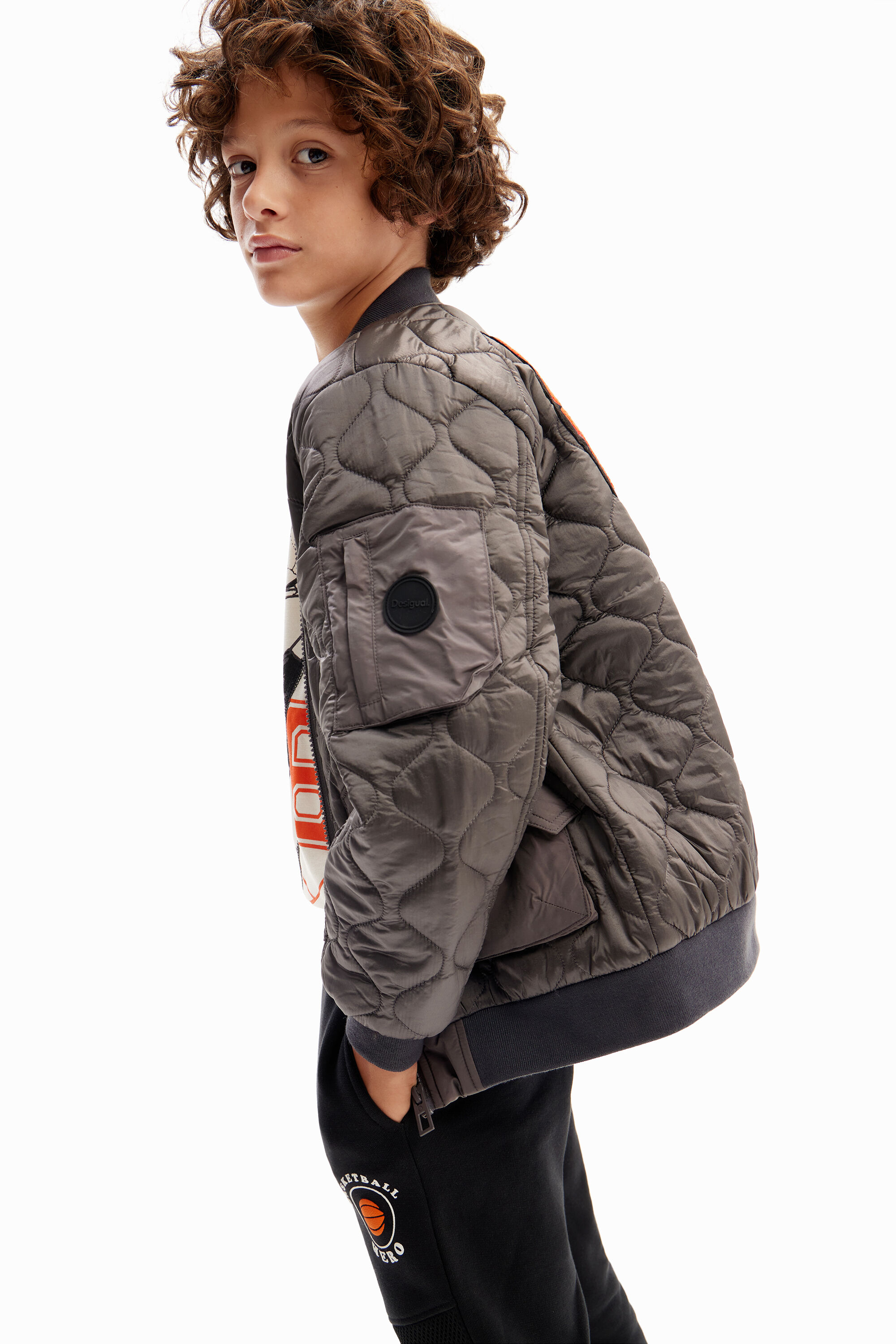 Patch acolchoado de bomber