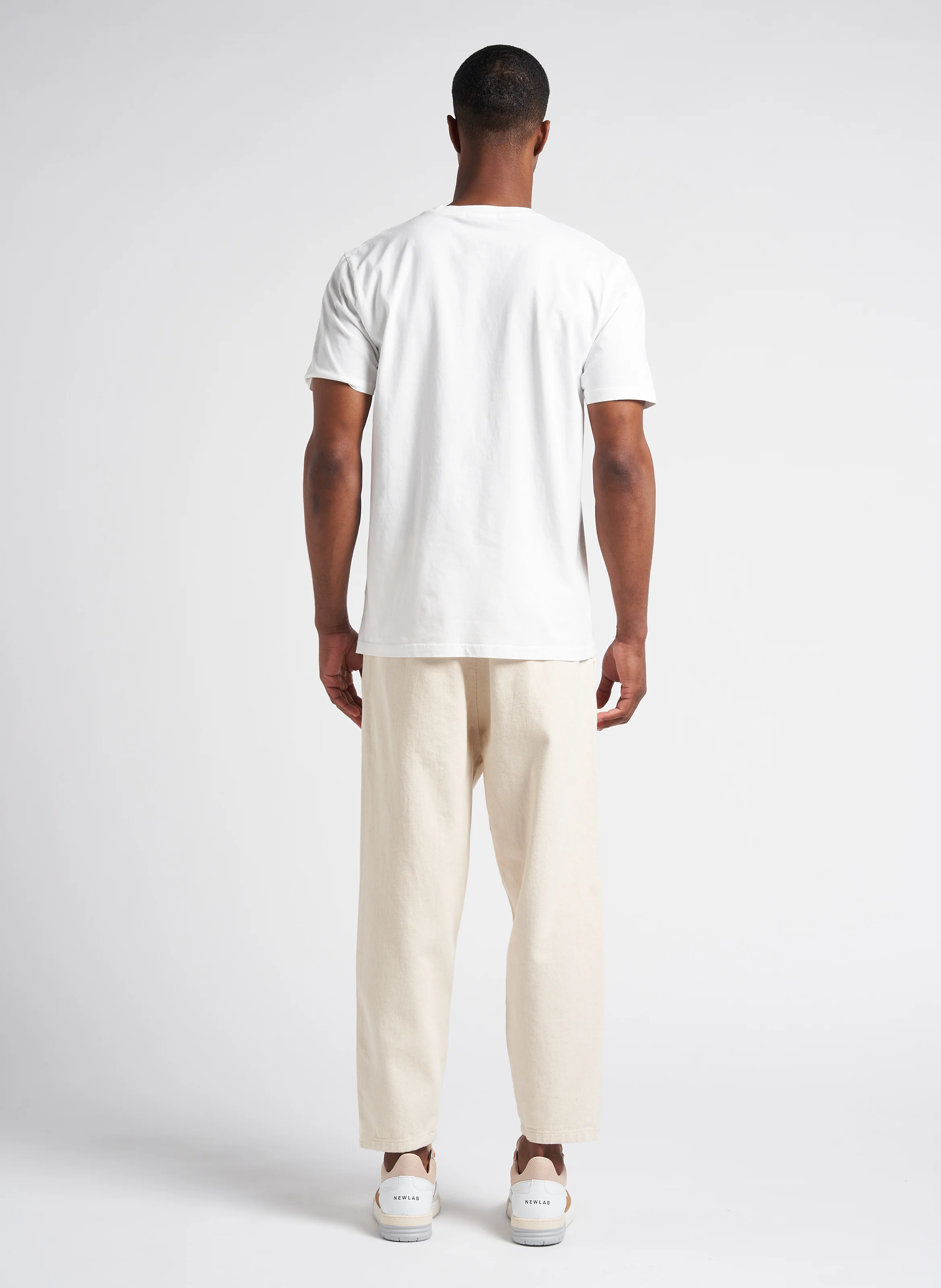 NL12 - Baskets basses en cuir | Blanc