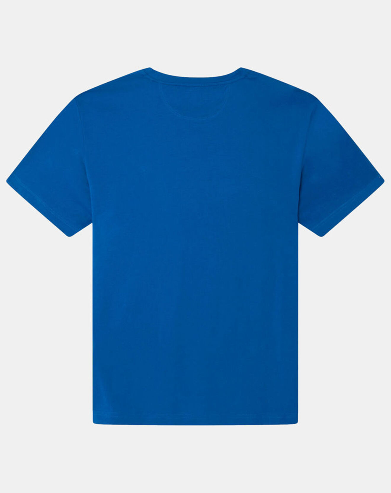 Hackett London T-Shirt Regular Fit uni Yok bleu moyen